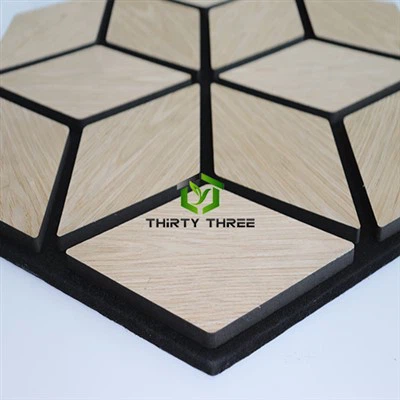 Hurtowa nowoczesna dekoracja oporty na ogień 3000x600 mm akustyczny panel