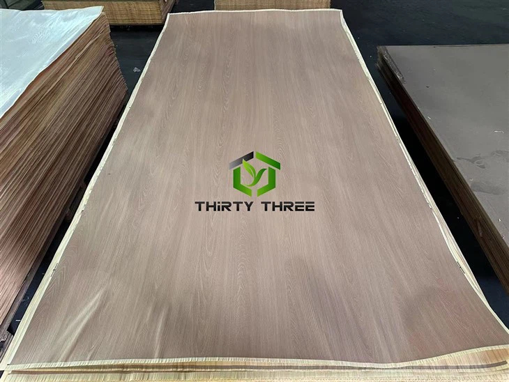 China Factory Embossed Recon Poplar Veneer For House Design